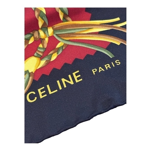 Vintage Céline Silk Scarf - Picture 2 of 6
